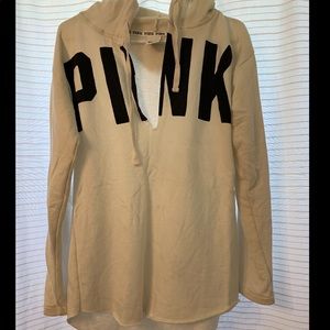 Cream Victoria’s Secret hoodie